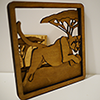 Multi-Layer 4D Cheetah Art - Home Space Decor