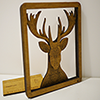 Multi-Layer 4D Deer Art - Home Space Decor