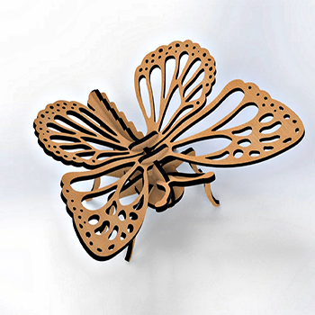 4D Butterfly Decorative Wood Puzzle - Home Decor