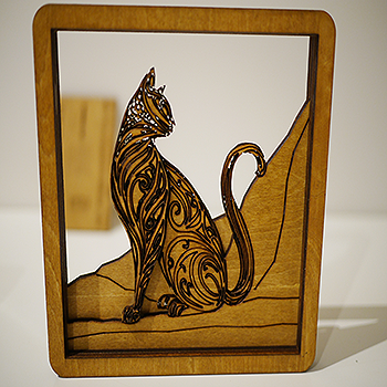 Multi-Layer 4D Cat Art - Home Space Decor