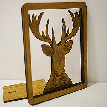 Multi-Layer 4D Deer Art - Home Space Decor