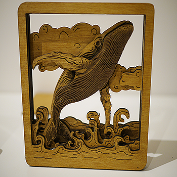 Multi-Layer 4D Whale Art - Home Space Decor
