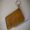Handcrafted Wooden Engraved Key Holder