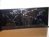 Wall Mirrored Illumi World Atlas